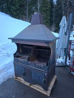 grosser 2er Gartengrill 152x85cm H: 230cm ab 1000.-