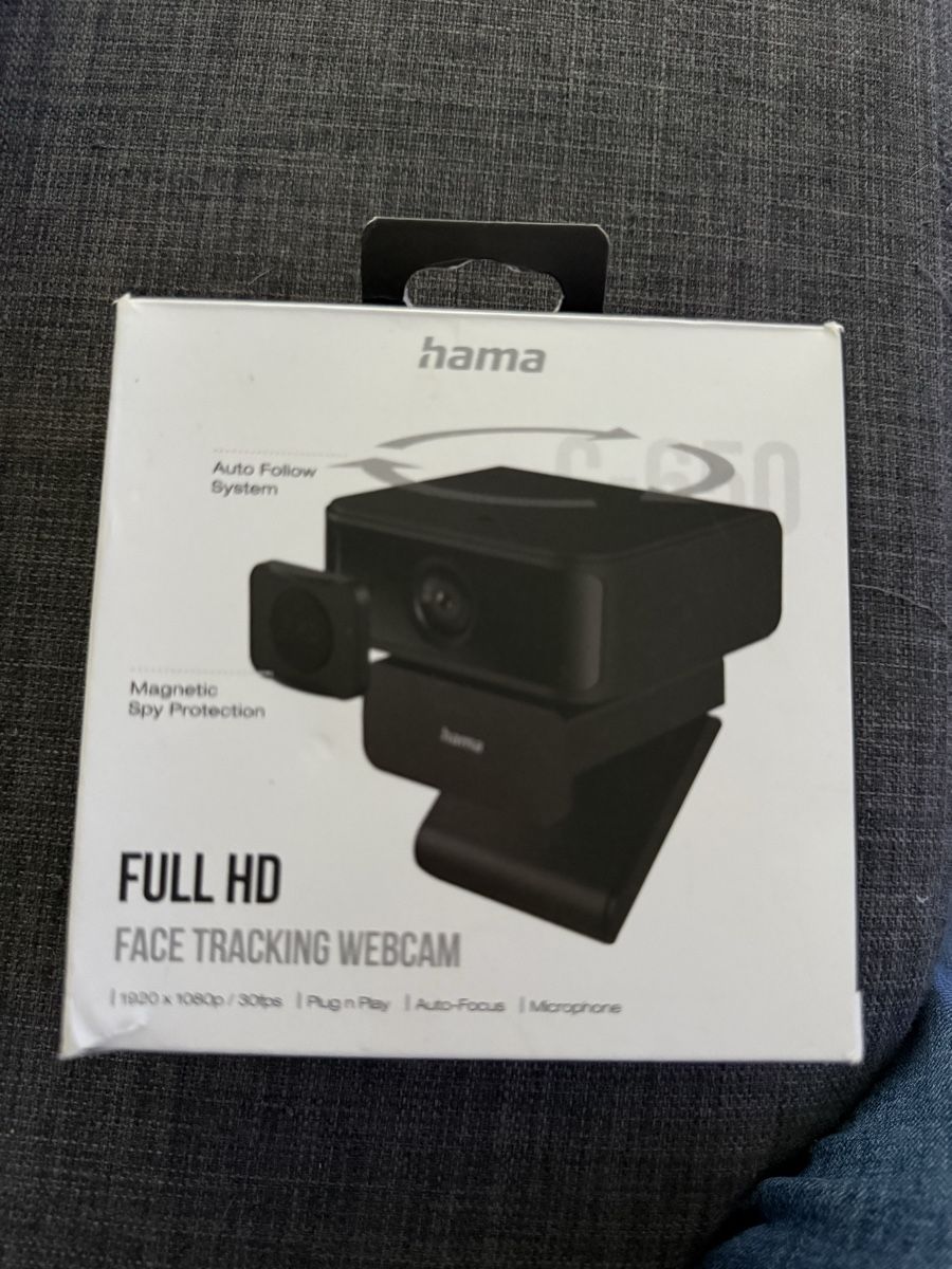 Hama Webcam: Hama C‑650 Face Tracking Webcam. – Nuovo (secondo la descrizione) da Dietikon venduto da ter_kvs8