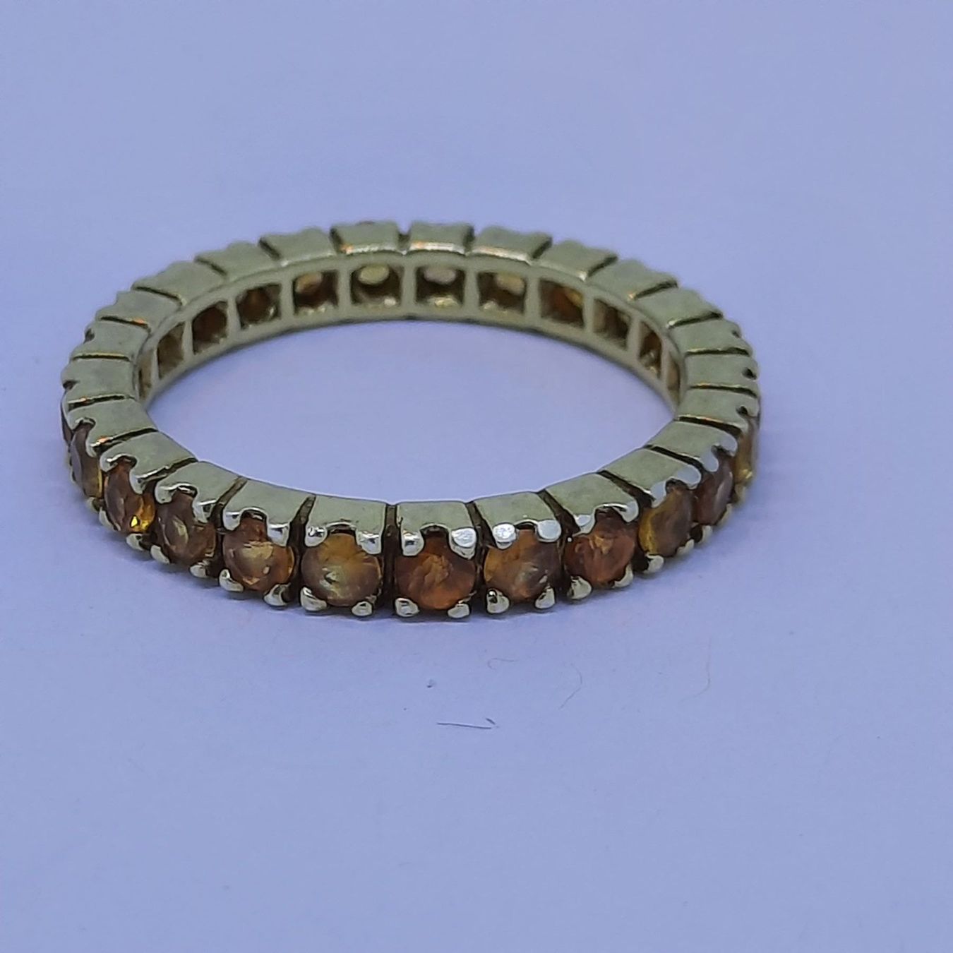 Anelli: Wunderschöner Ring mit Safir Edelsteinen – Usato da Unterägeri venduto da Altgoldschmuck 1