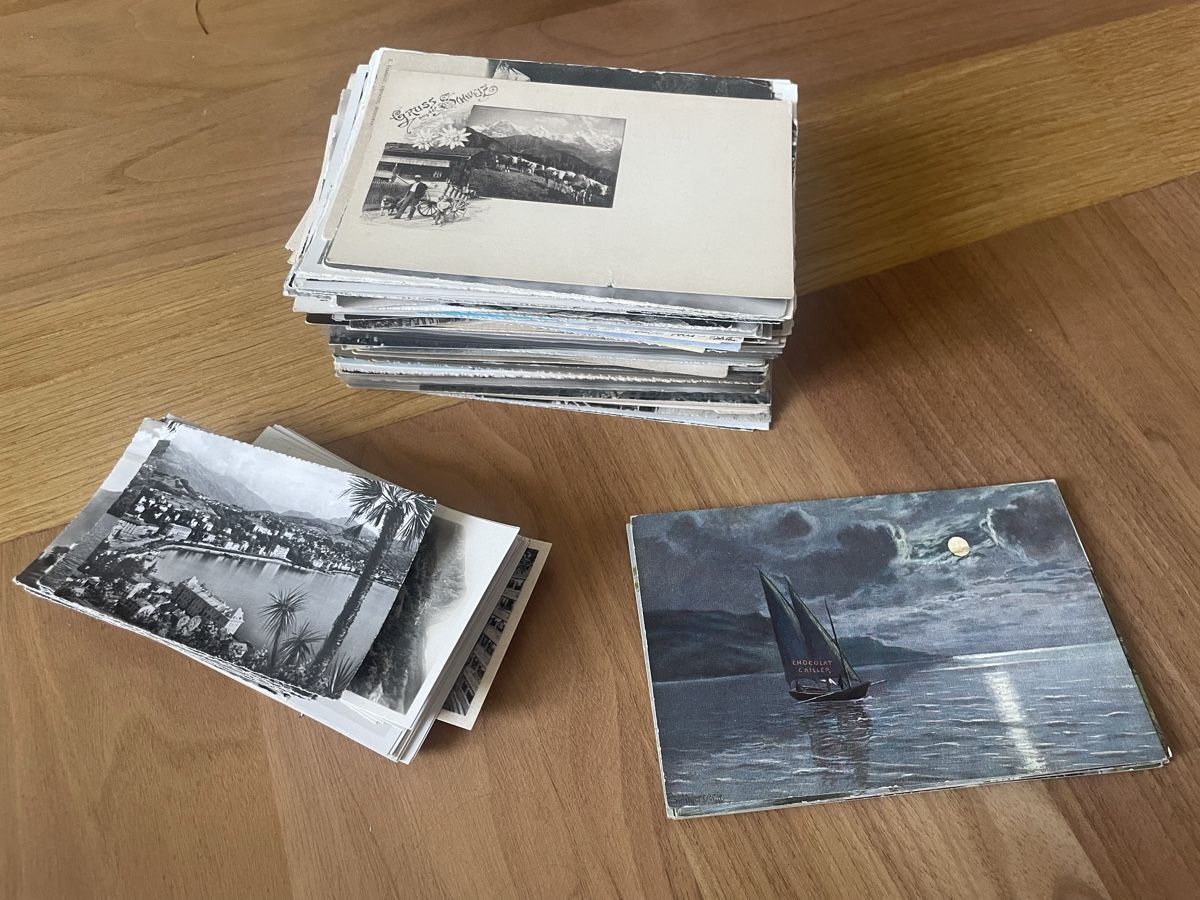Cartes postales: Konvolut Ansichtskarten Schweiz diverse Motive alt – D'occasion à Fribourg par Mymikrakra01