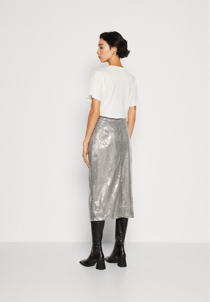 Gonne: Minimum - Bleistiftrock - silver - Orginalpreis 120.- – Nuovo e nell'imballaggio originale da Zürich venduto da luxuryoutlet1 3