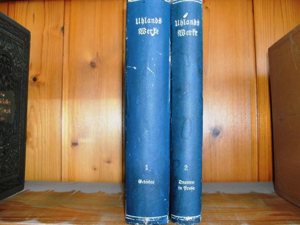 Libri: Uhlands Werke – 1893 – Usato da Grenchen venduto da Kogi7