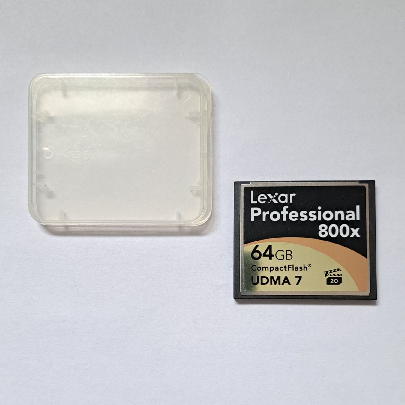 Lexar Cartes mémoire: Lexar Professional 800x Compact Flash 64GB UDMA 7 – D'occasion à Genève par Leo_56_13