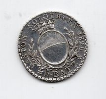 (1689) Solothurn, 5 Batz, 1826, vz