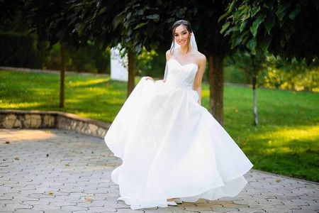 Robe de mariée bustier