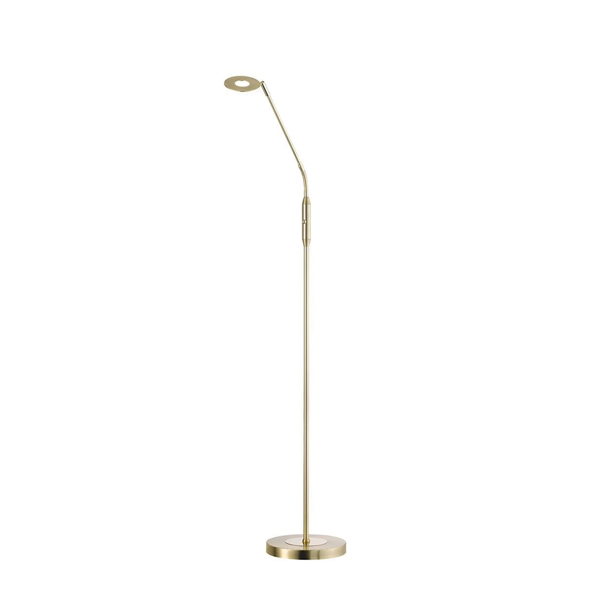 Lampen: LED Stehleuchte, Ring, Messing – Neu (gemäss Beschreibung) aus Kreuzlingen von Smart-Light 5