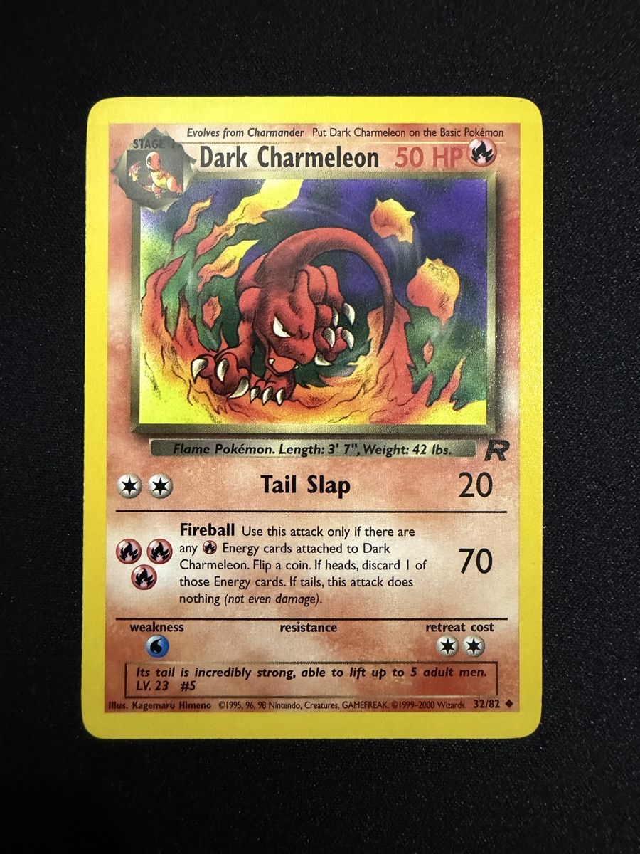 Pokémon Carte collezionabili: Pokemon Dark Charmeleon 32/82 Team Rocket - ENG – Usato da Monte Carasso venduto da SMKT