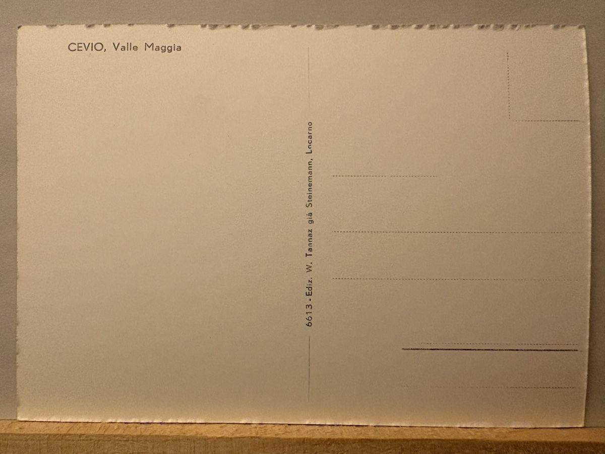 Cartoline postali: AK von Cevio – Usato da Rümlang venduto da Kartenpost1 1