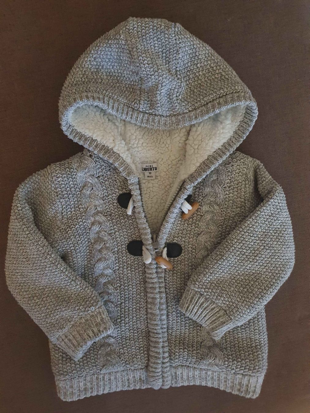 Jacken & Mäntel: Warme Strickjacke Mini Liberto Gr 80 – Gebraucht aus Thun von Zuzi84