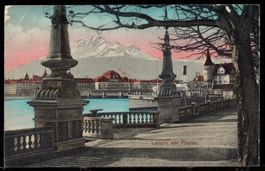 Luzern - mit Pilatus  1918
