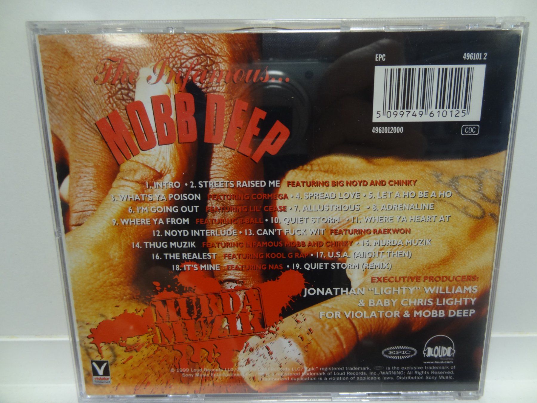 CD: Mobb Deep - Murda Muzik CD – Usato da luzern venduto da musicandart 1