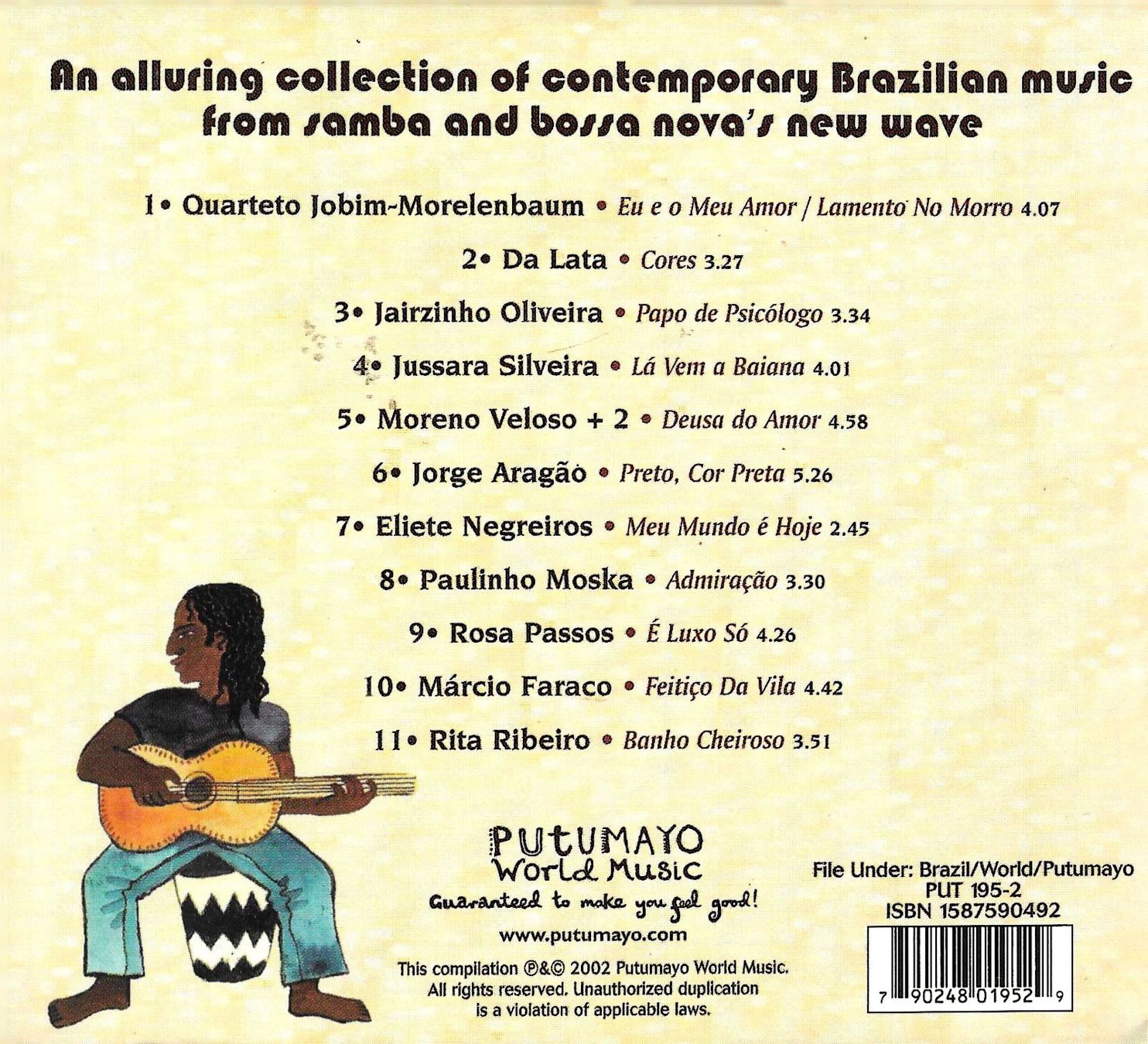 CD: Putumayo Presents Samba Bossa Nova  - CD Digipack – Usato da Savagnier venduto da Ne2065 1