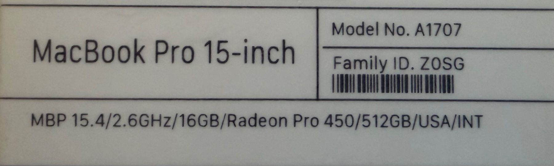 Apple Notebook: MacBook Pro 15" 2016 i7 16GB 500GB SSD – Usato da Zürich venduto da jpquast 9