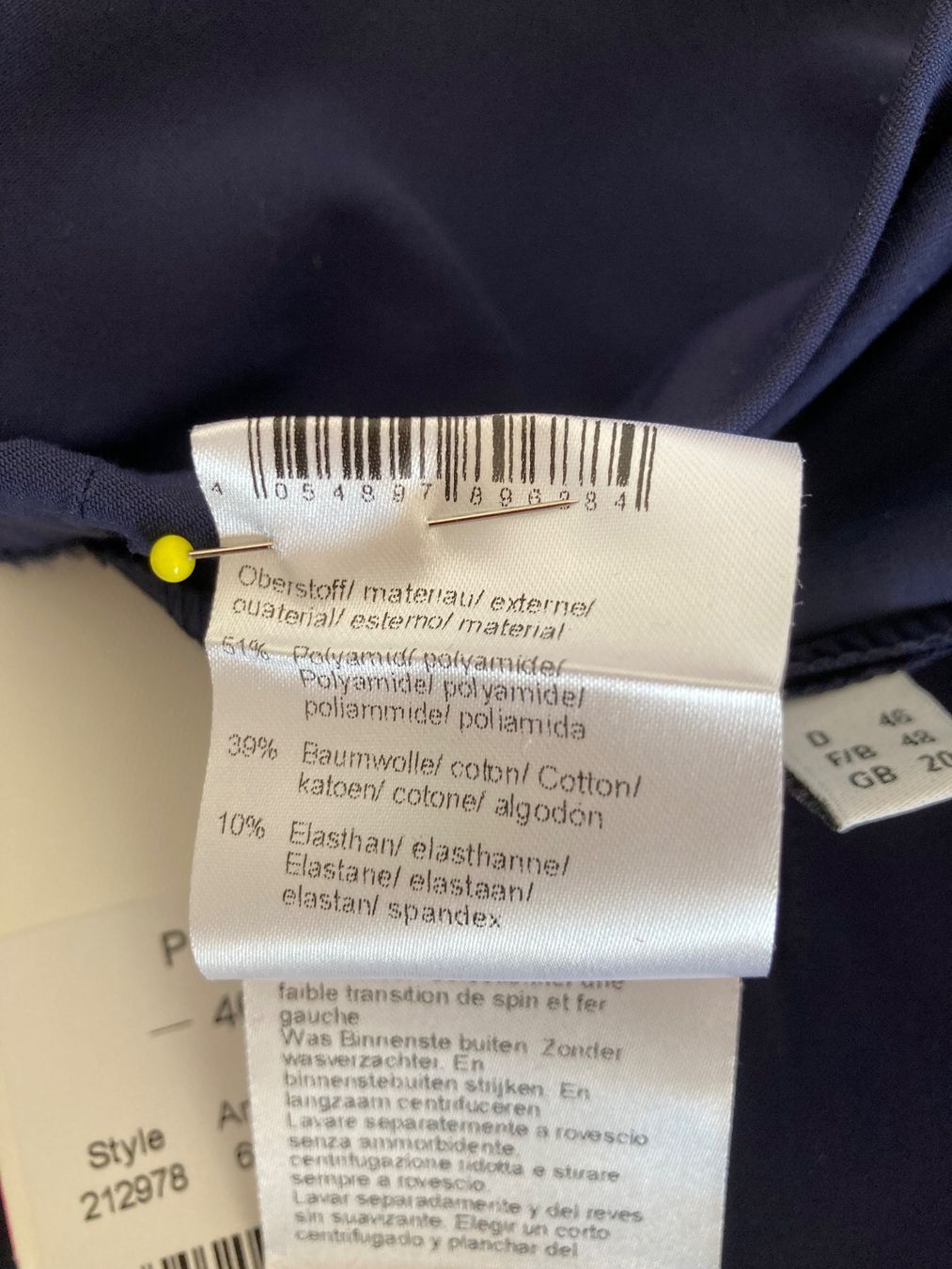 Raffaello Rossi Pantaloni: Hose Raffaello Rossi blau 46 – Nuovo (secondo la descrizione) da Fehraltorf venduto da mayalotto 2