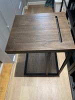 2x Tables de chevet moderne en bois