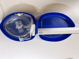 Beatmungsmaske mit Etui, neu, zu verkaufen!