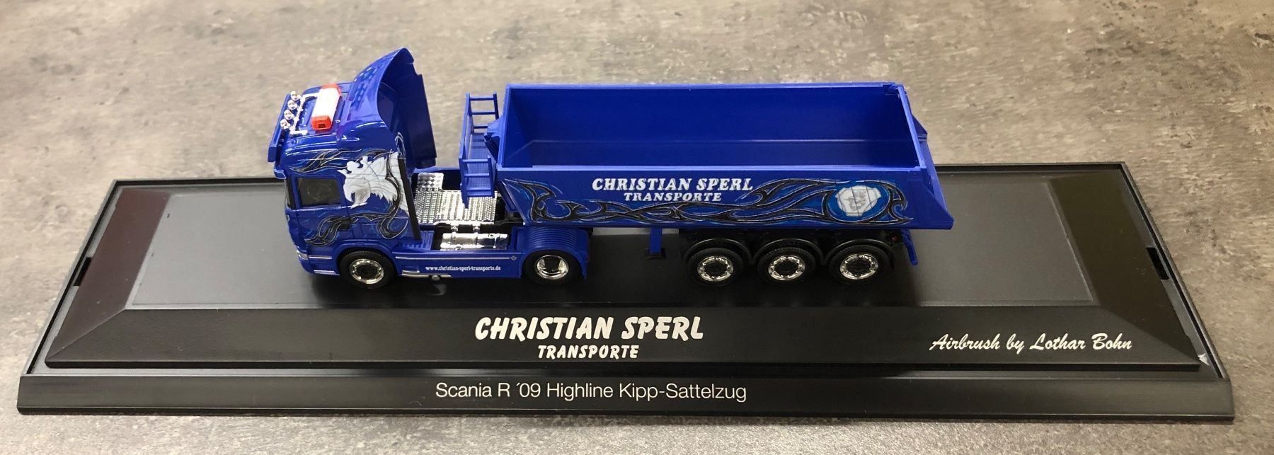 Herpa Kit di modellismo & Modellini statici: Herpa 121460 "Christian Sperl" – Nuovo e nell'imballaggio originale da Sursee venduto da Toni-SpielSursee 1