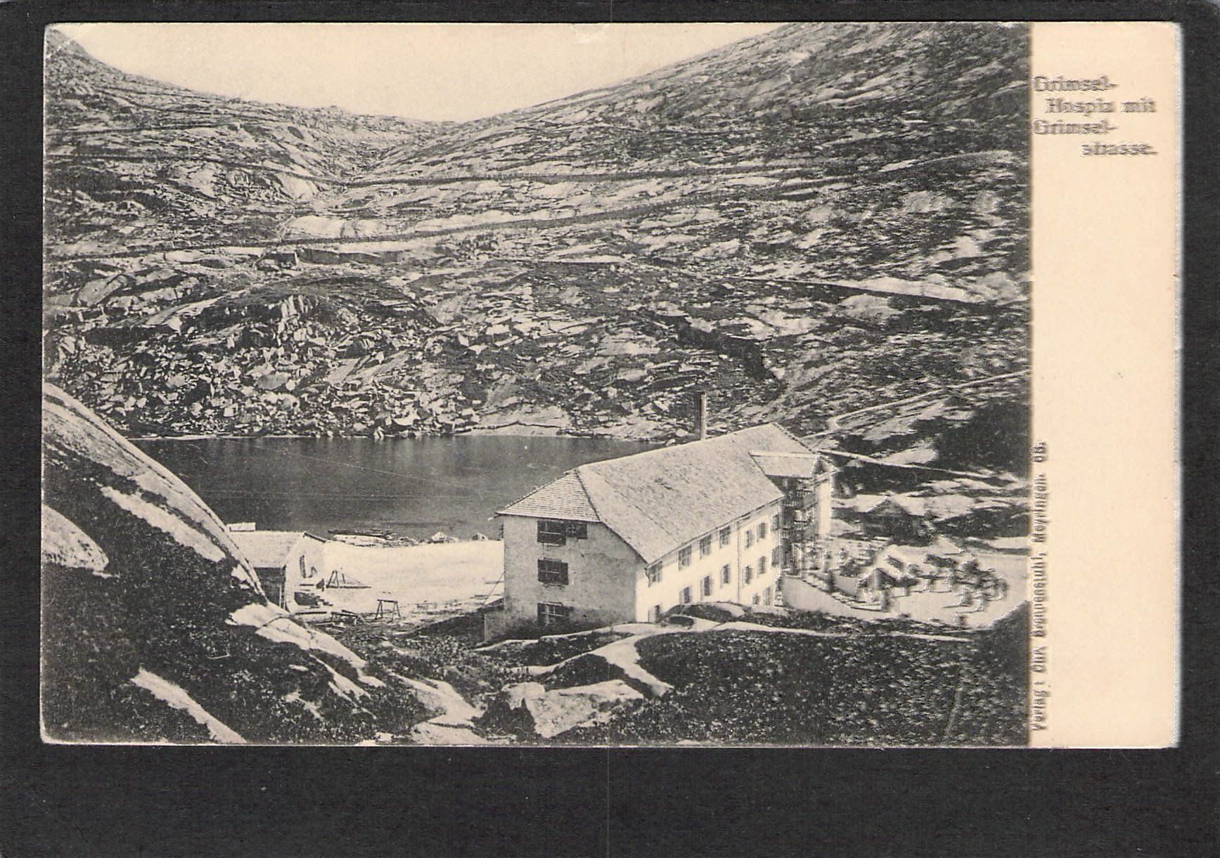 Cartoline postali: -Grimselhospiz mit Grimselstrasse – Usato da Reichenburg venduto da Pipo-67