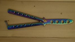 Couteau papillon lame ronde