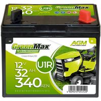 GreenMax U1R 12V 32Ah 340A Batterie