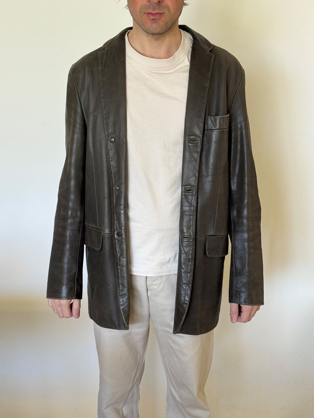 Kenzo Giacche: Kenzo Leather Jacket – Usato da Gordola venduto da parided 4