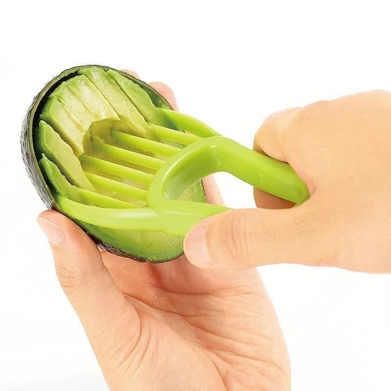 Coltelli da cucina: Alles-in-einem-Avocadoschneider – Nuovo e nell'imballaggio originale da Gurmels venduto da Swisspod 3
