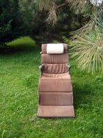 Liegestuhl Kopfkissen Sofakissen, beige