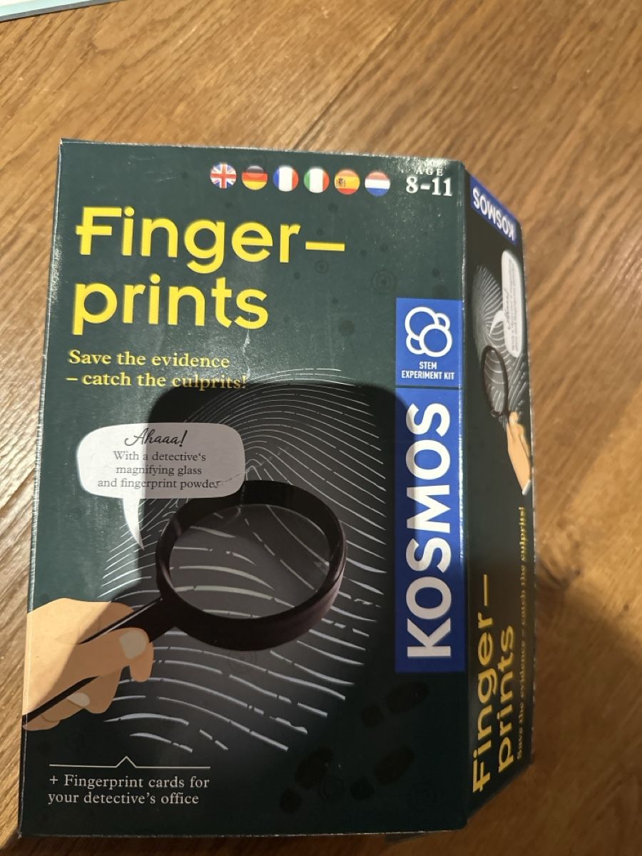 Kosmos Spielzeuge: Detektiv Fingerprint – Gebraucht aus Pratteln von Nala78