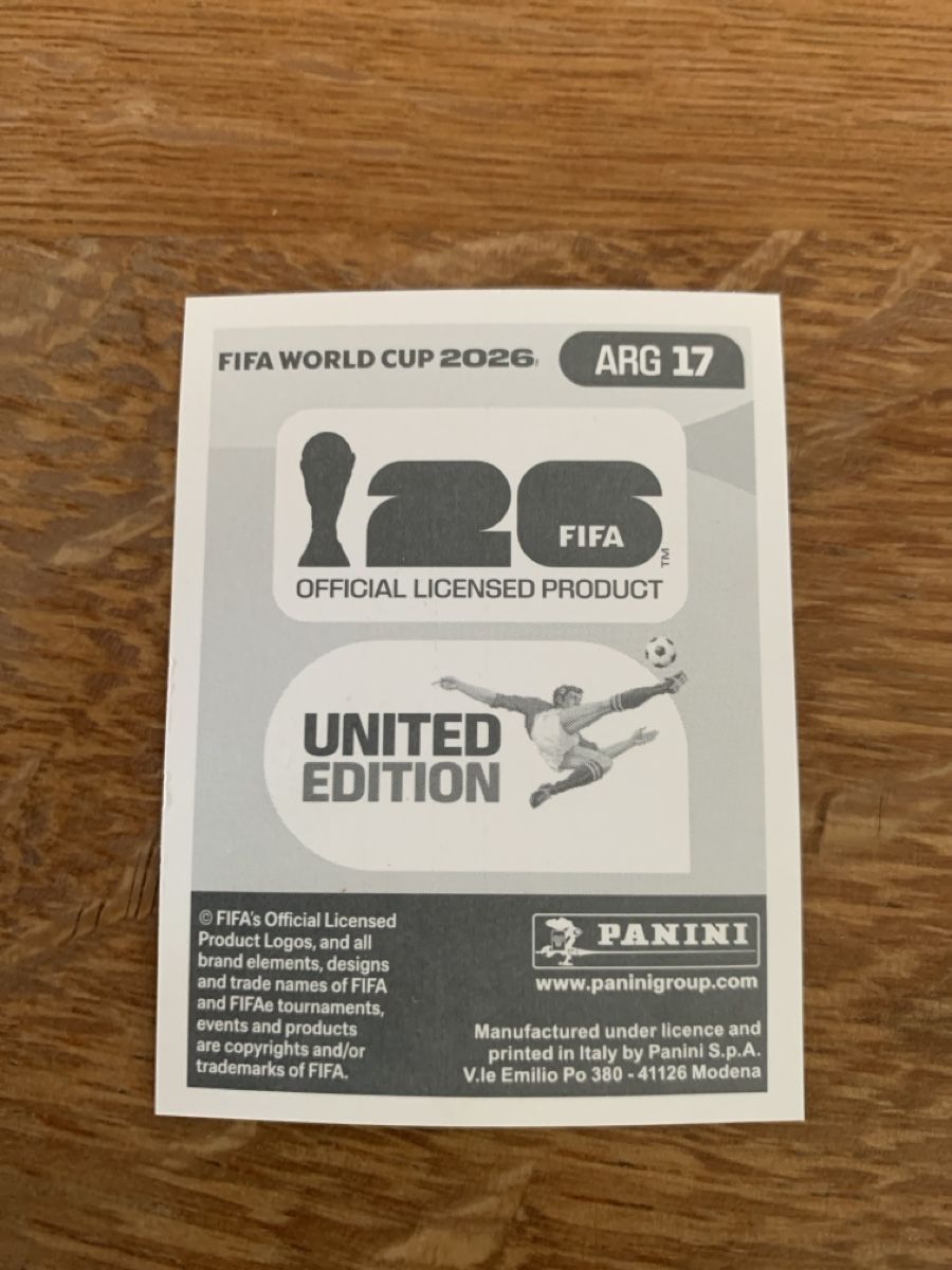 Panini Cartes à collectionner: Lionel Messi Panini ARG 17 – Neuf (Voir description) à Wagen par schmidis8640 1