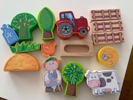 Holzspielzeug Bauernhof - Spielzeug aus Holz