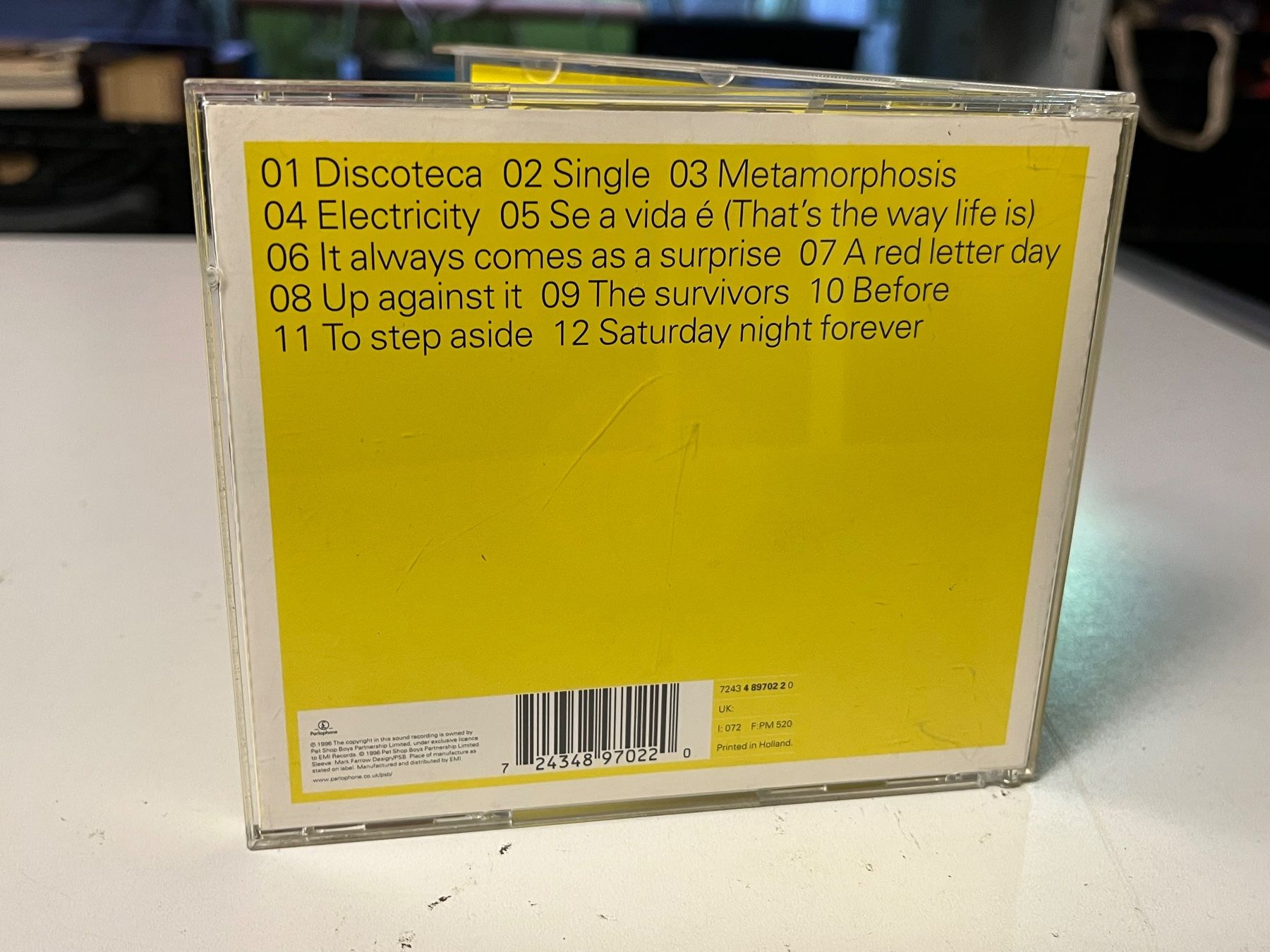 CD: Pet Shop Boys - Bilingual - SRA01A – Nuovo (secondo la descrizione) da Küsnacht ZH venduto da Internetradio 1