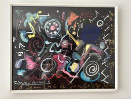 Top! Jean Tinguely - original von ihm selber handsigniert