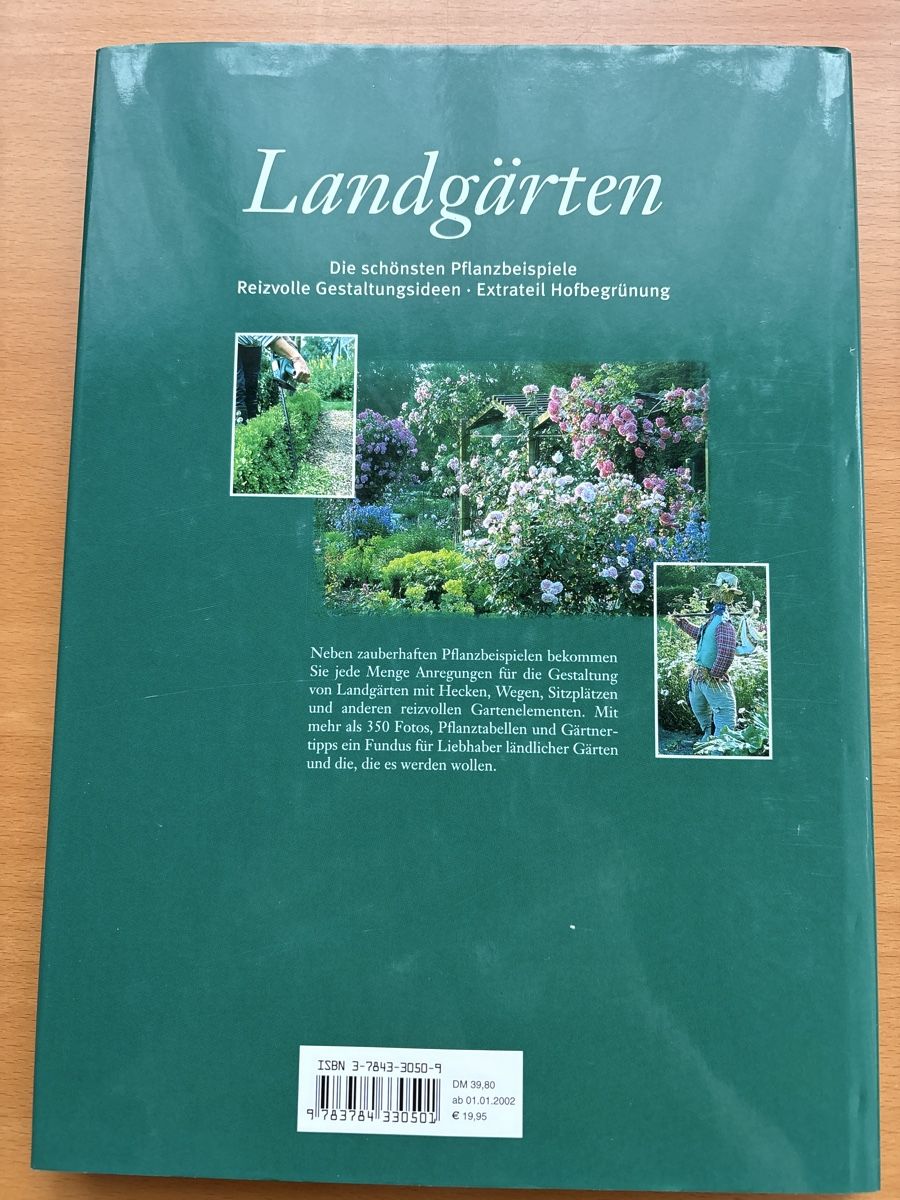 Libri: Buch Landgärten – Usato da Grenchen venduto da nethy 1
