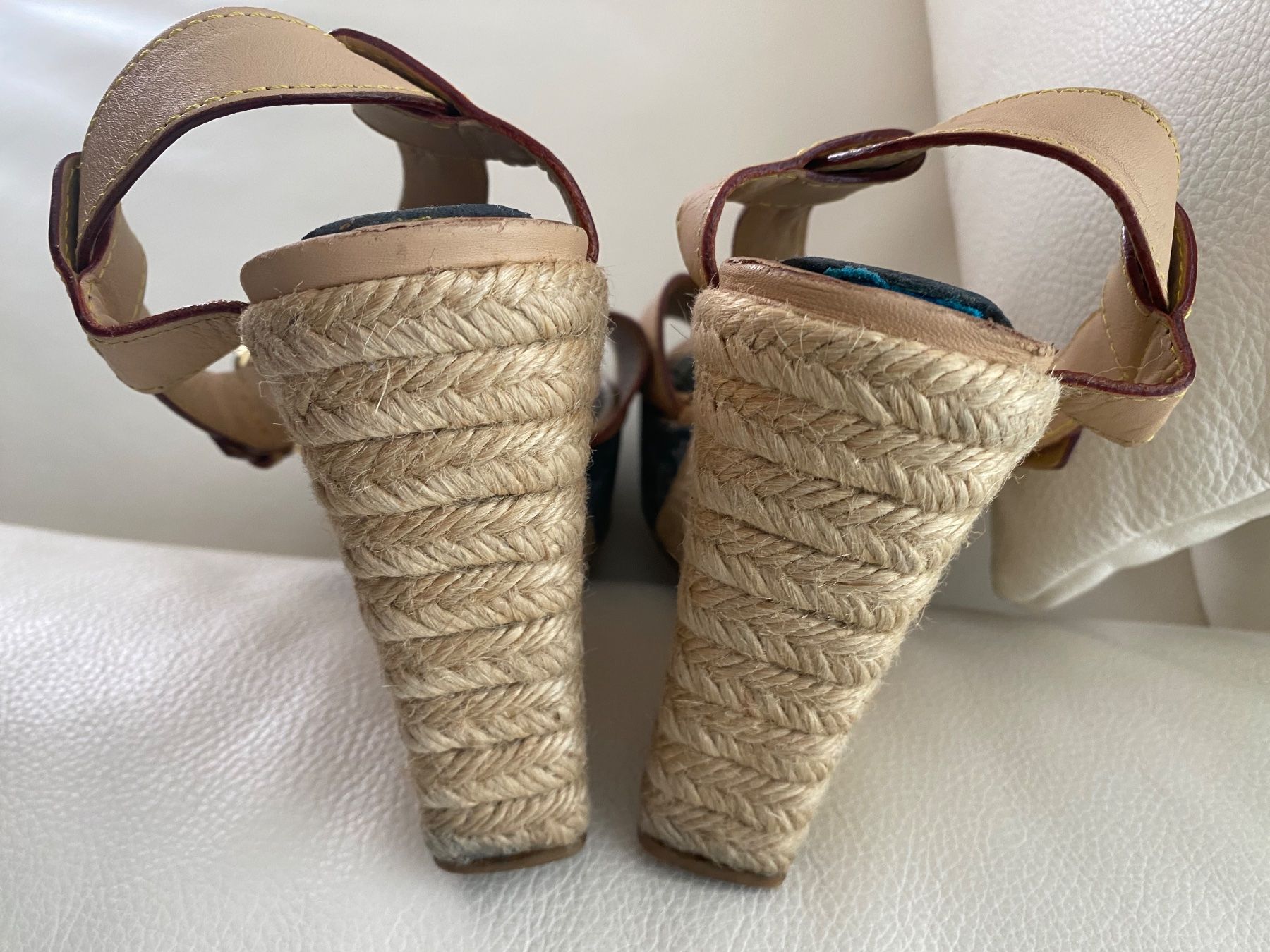 Louis Vuitton Scarpe da donna: Authentic LOUIS VUITTON Sommerschuh, Jeans, Gr. 36 – Usato da Winkel venduto da ferrari2022 6