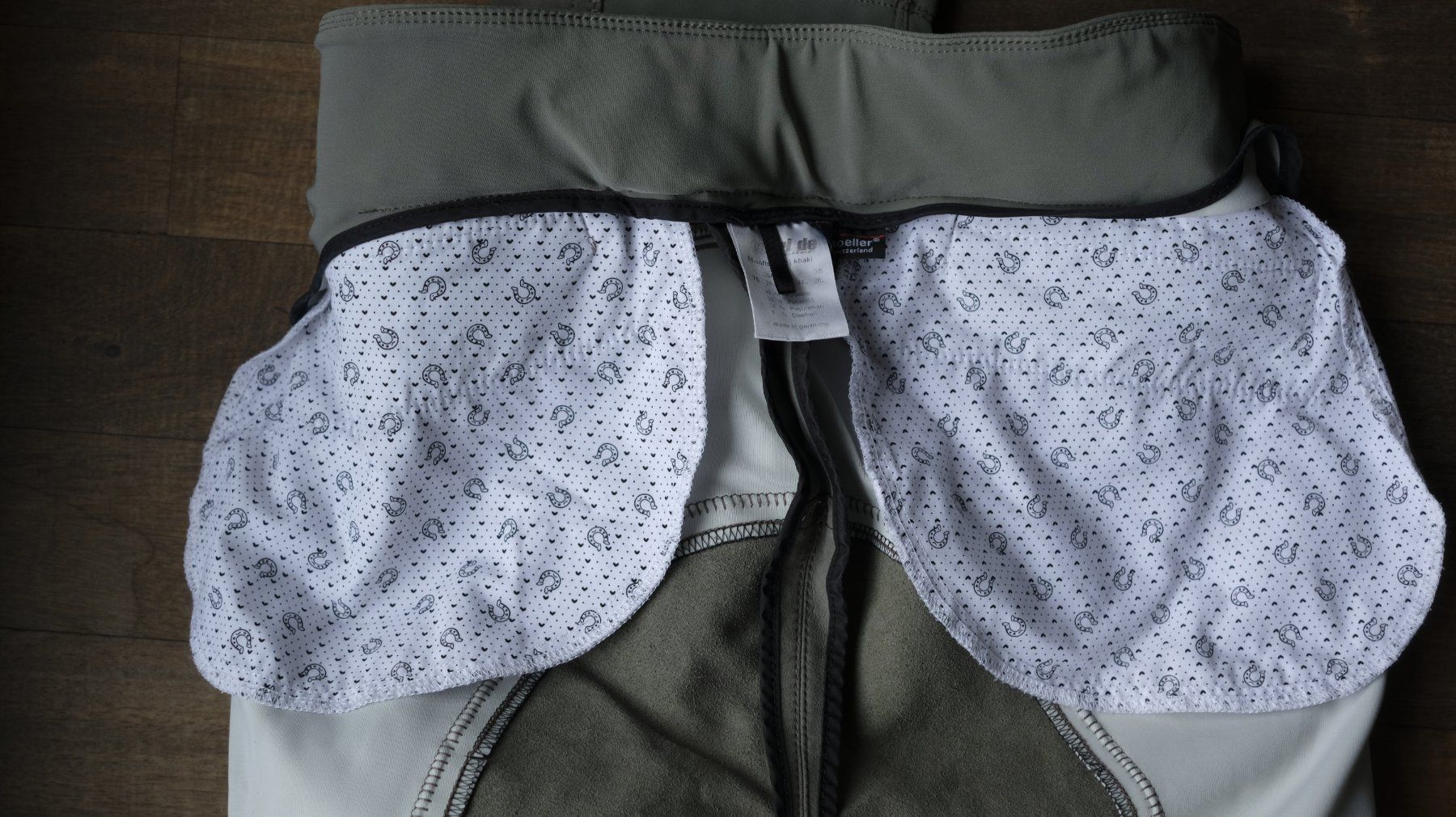 Pantaloni: Damen Wanderreithose khaki – Usato da Cham venduto da paradora 4