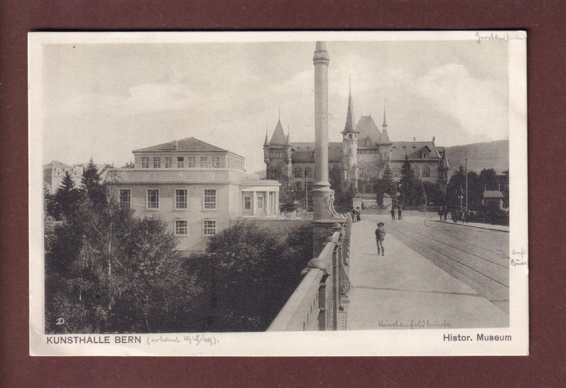 Ansichtskarten: Kunsthalle BERN - Historisches Museum – Gebraucht aus Pully von nicecards
