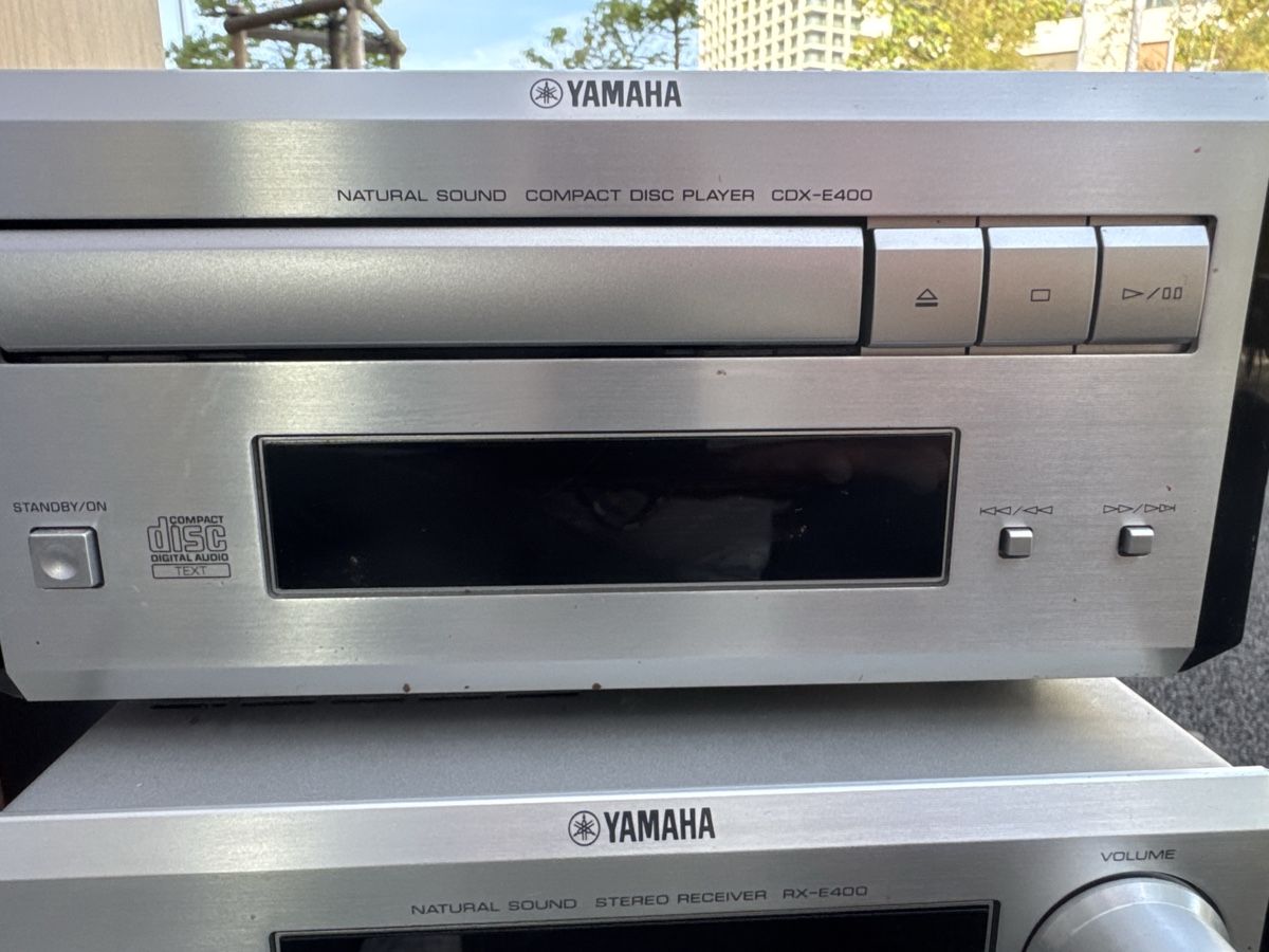Yamaha Sistemi audio & multimediali: Yamaha PianoCraft RX-E400 & CDX-E400 Anlage  – Usato da Zürich venduto da Brockiwelt 2
