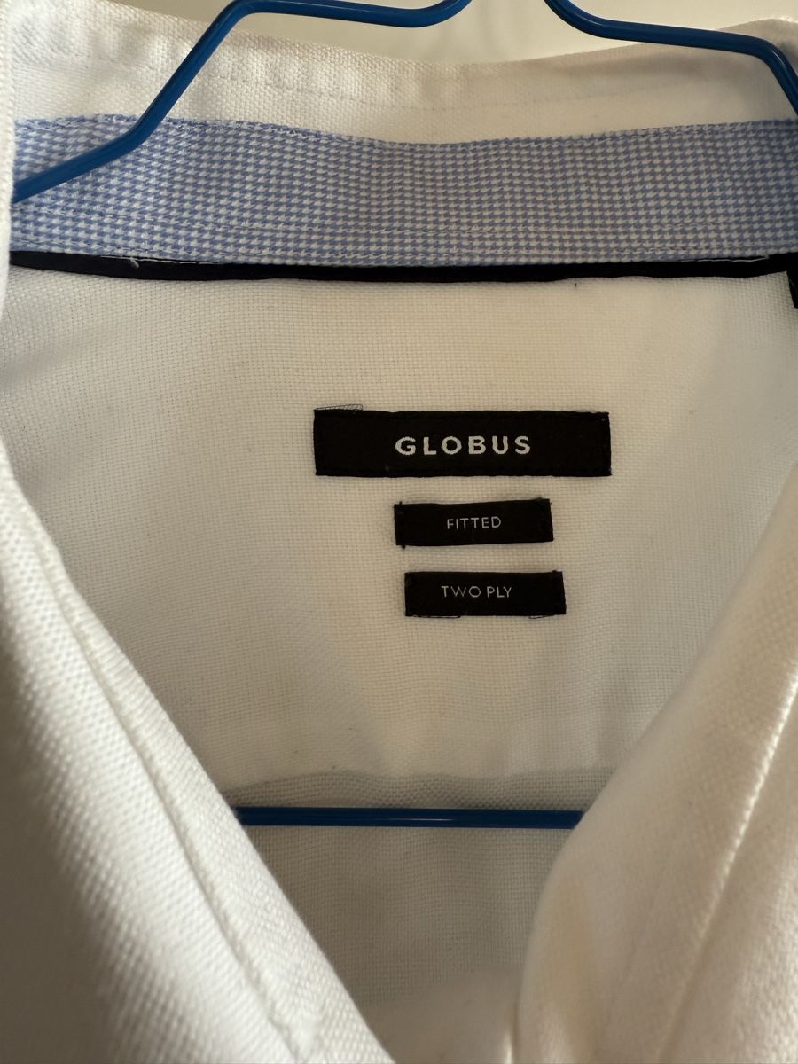 Globus Camicie: Globus Hemd, weiss, Grösse 42 (L) – Usato da Zürich venduto da fluzue 3