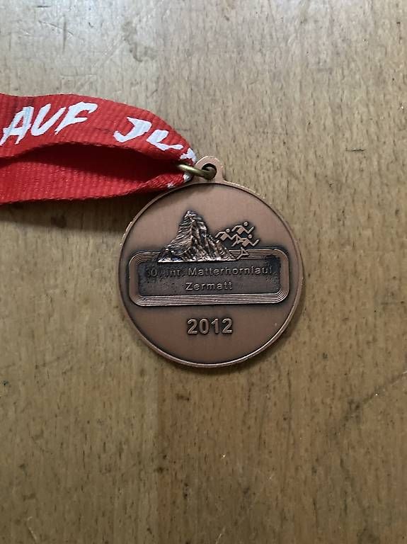 Medaillen: 30. Internat. Matterhornlauf "Medaille" – Gebraucht aus Riehen von Albi2010 1