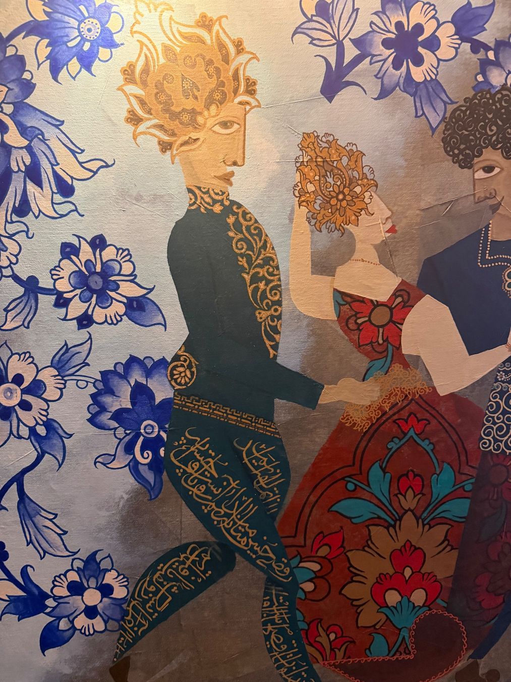 Gemälde: Handgemaltes Original Persische Tradition in moderner Kunst – Gebraucht aus Höri von ato_7v9f 2
