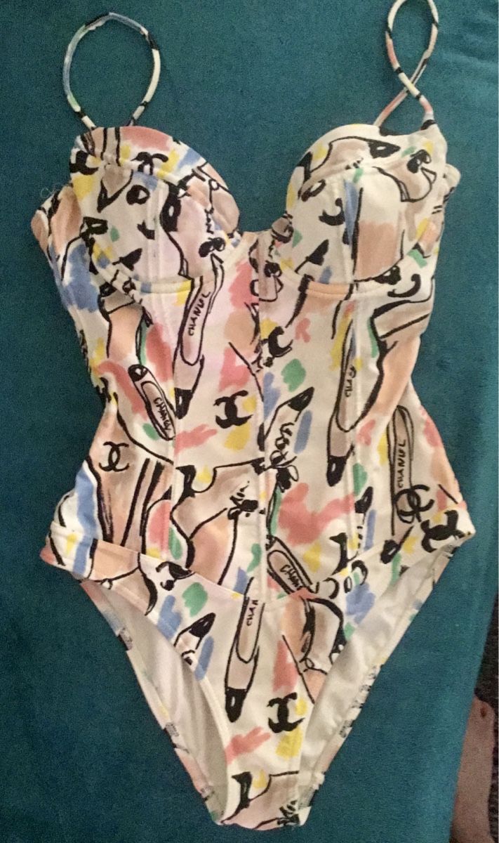 Chanel Costumi da bagno & Bikini: Chanel Badeanzug Vintage Neuwertig – Nuovo (secondo la descrizione) da Schlieren venduto da Jeajet 2
