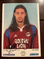 Servette FC SFC Vintage Autogrammkarte Paolo Diogo