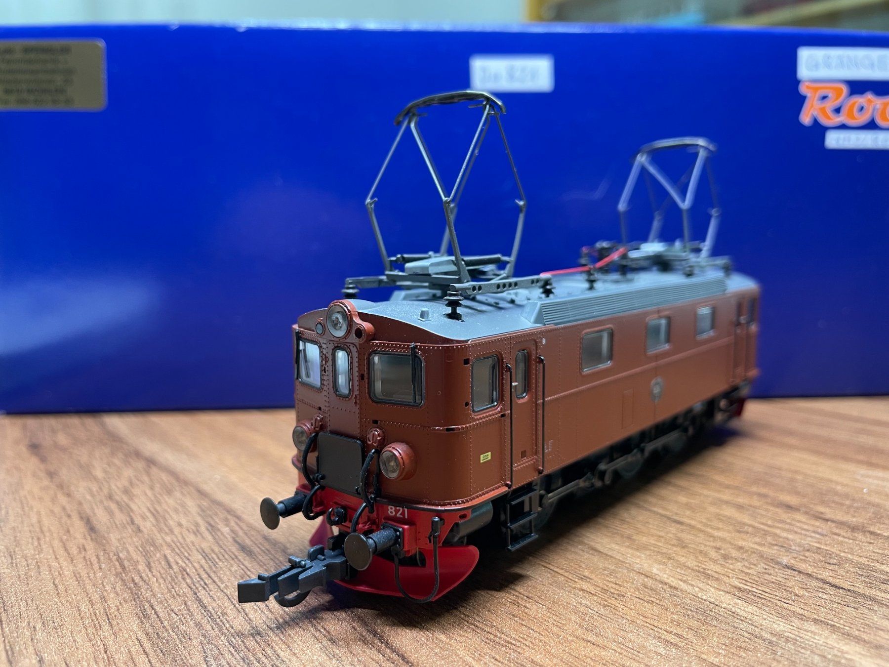 Roco Modellini di ferrovie: Roco SJ Da 821 in DC analog – Usato da Villmergen venduto da Mfritz 2