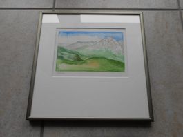 Aquarell "OFENPASS" - (R)