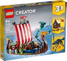 Lego 31132 Creator 3 in 1 Viking Ship NEU/OVP