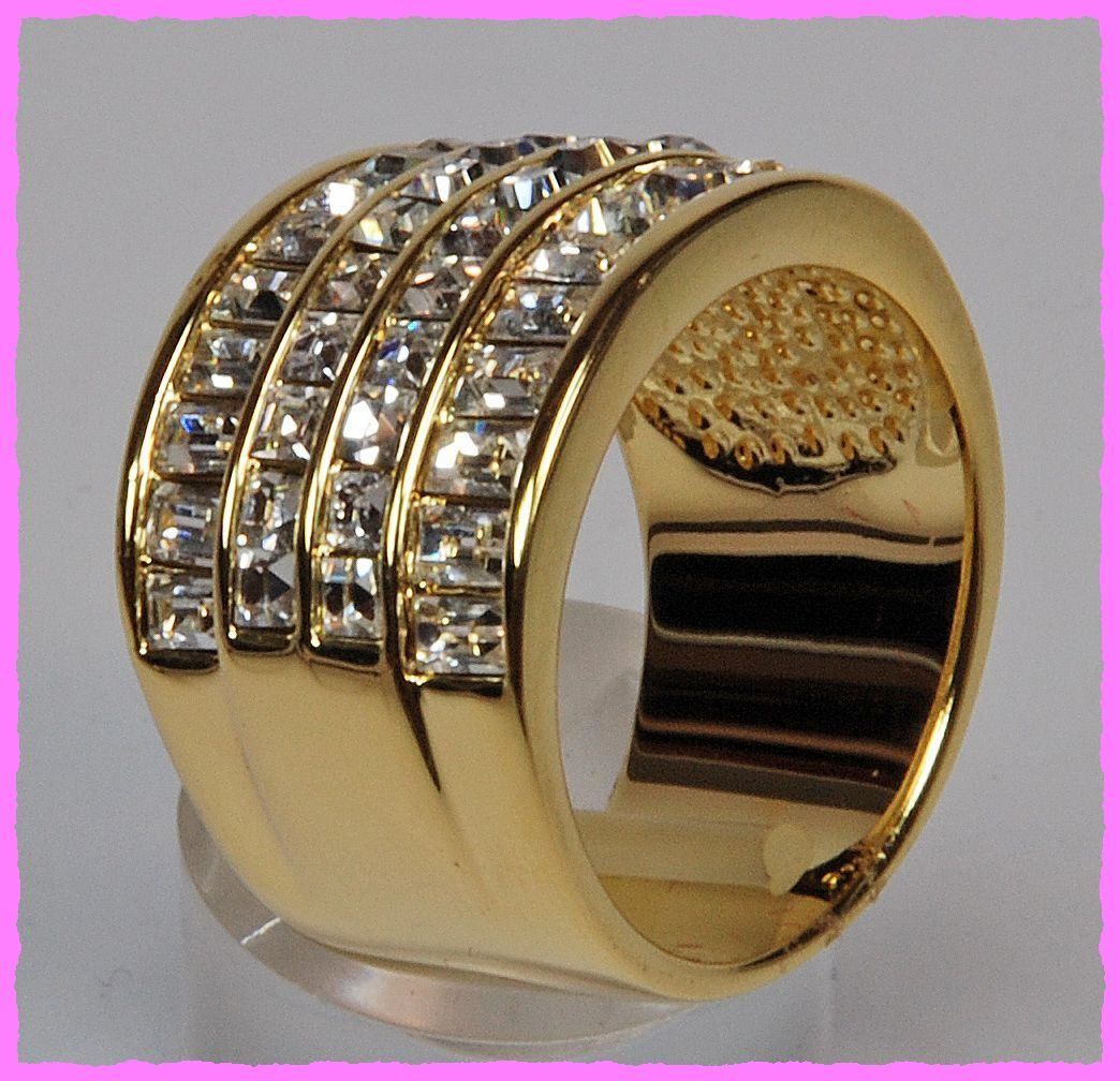 Ringe: Funkelnder Träum Ring 18K Vergoldet – Neu und originalverpackt aus Oberglatt ZH von Diamond-Girl 2