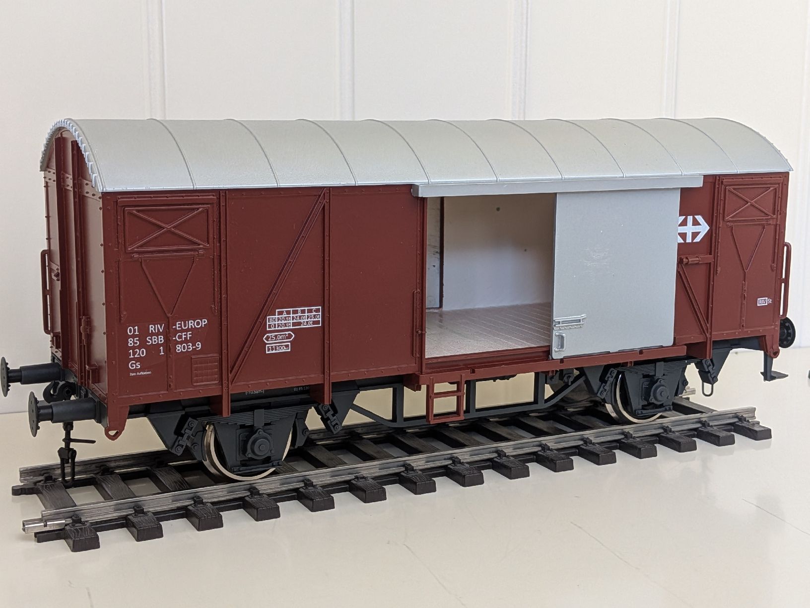 SBB/CFF/FFS Modelleisenbahnen: SBB Gs braun 01 85 120 1 803-9 – Neu (gemäss Beschreibung) aus Grenchen von garage-city 3