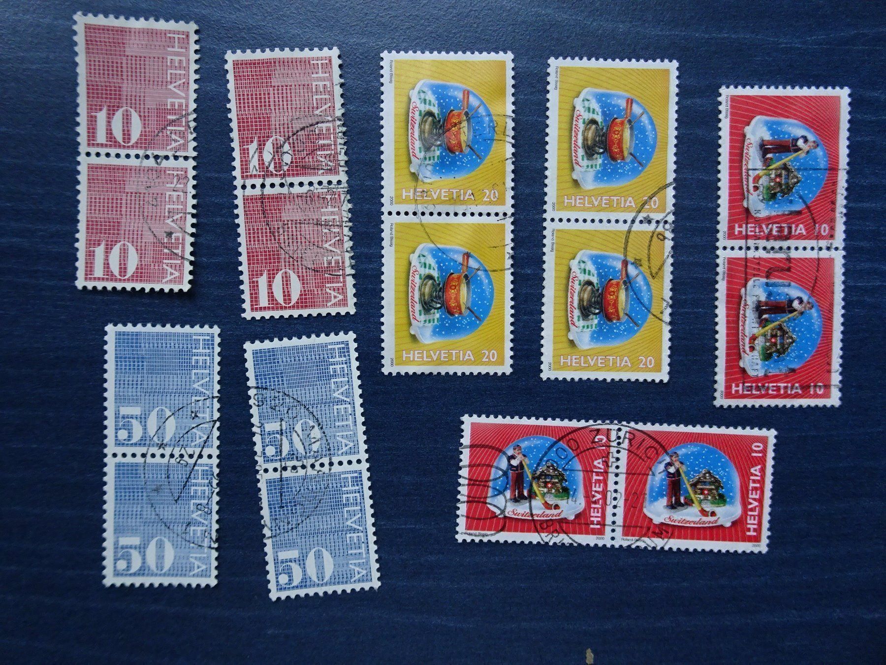 Tous les timbres: 2er-Streiffen – D'occasion à Aadorf par Chnorli-Furz
