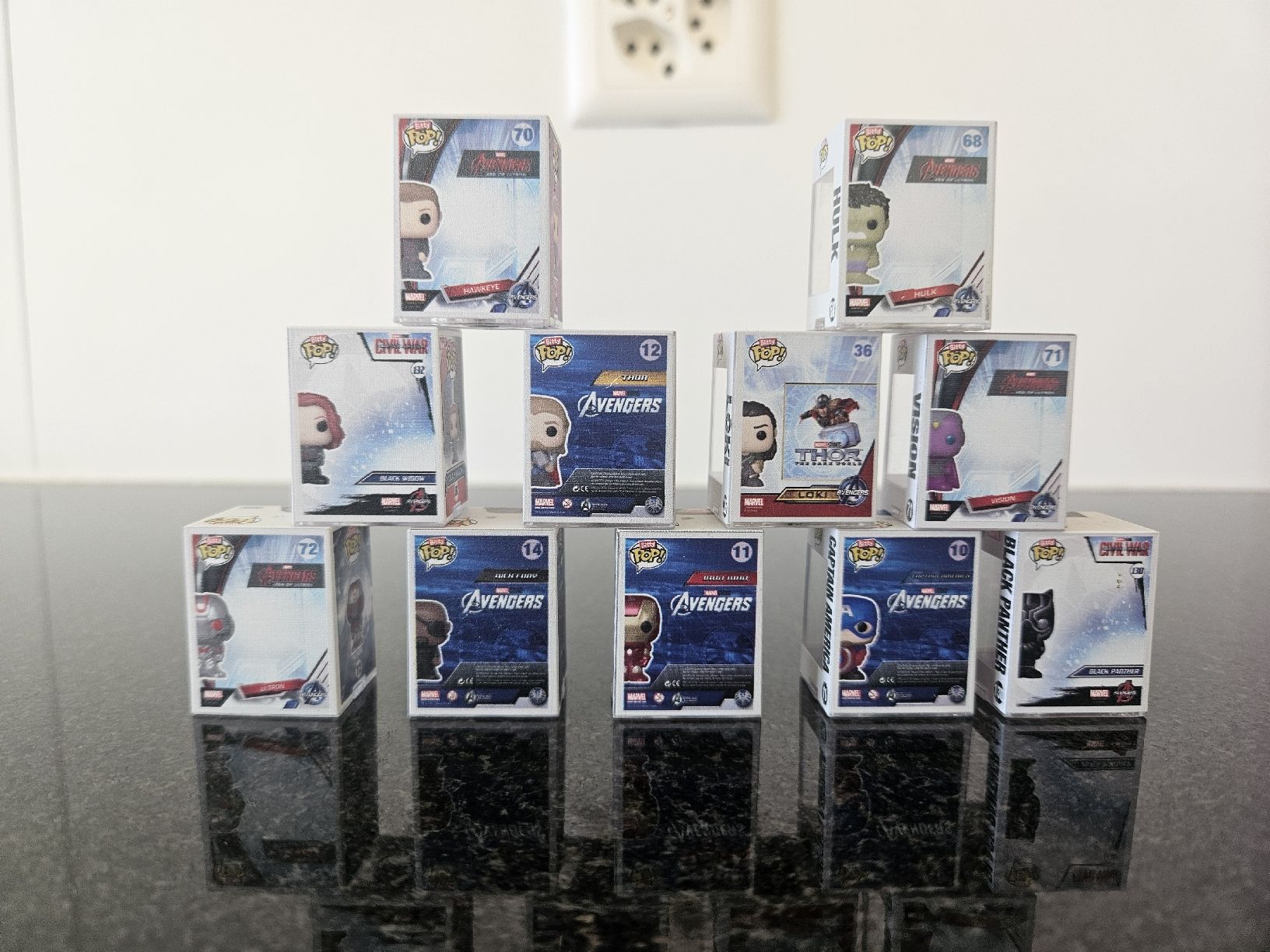 Funko Figuren: Lot 11 figurines Bitty Pop Marvel – Neu (gemäss Beschreibung) aus Morges von Mlle_Croft_91 1