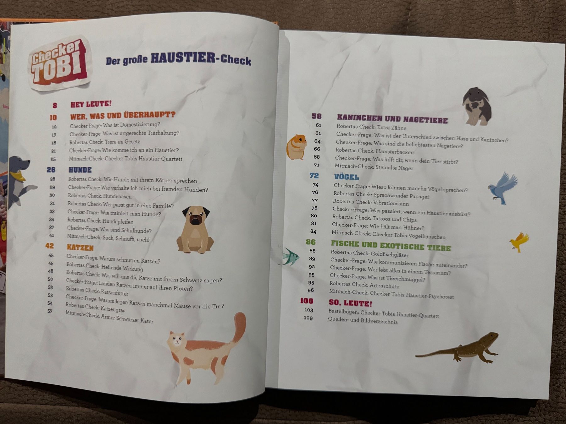 Libri: Checker Tobi - Katze, Hund, Kaninchen – Usato da Dietikon venduto da MuNathy 2